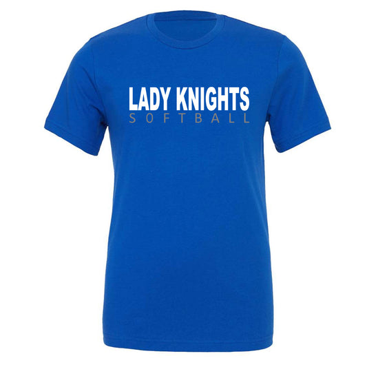 Windsor - Lady Knights Softball 5 - Royal (Tee/DriFit/Hoodie/Sweatshirt) - Southern Grace Creations