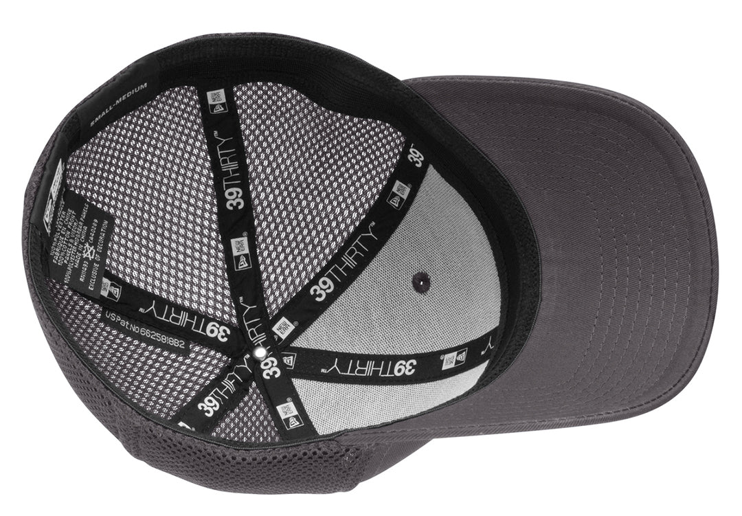 Windsor - New Era - Stretch Mesh Cap - Charcoal/Charcoal (NE1020) - Southern Grace Creations