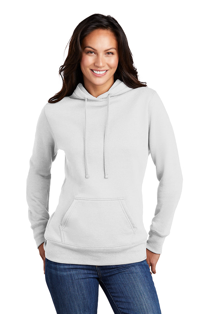 Windsor - Port & Company Ladies Core Fleece Pullover Hooded Sweatshirt (LPC78H) with Windsor Academy - Southern Grace Creations
