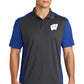 Windsor - Sport-Tek Colorblock Micropique Sport-Wick Polo - Iron Grey/ True Royal (ST652) - Southern Grace Creations