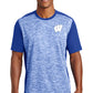 Windsor - Sport-Tek PosiCharge Electric Heather Colorblock Tee - True Royal Electric/ True Royal (ST395) - Southern Grace Creations