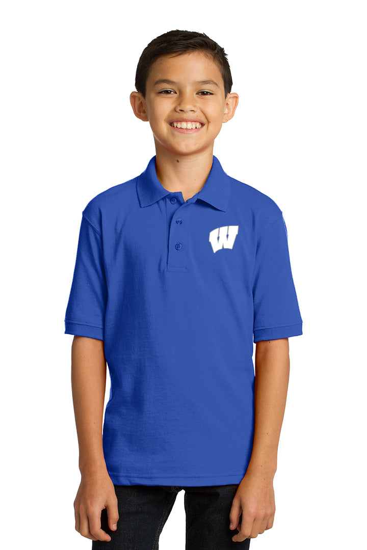 Windsor - Toddler/Youth Polo - Royal (KP55Y) - Southern Grace Creations