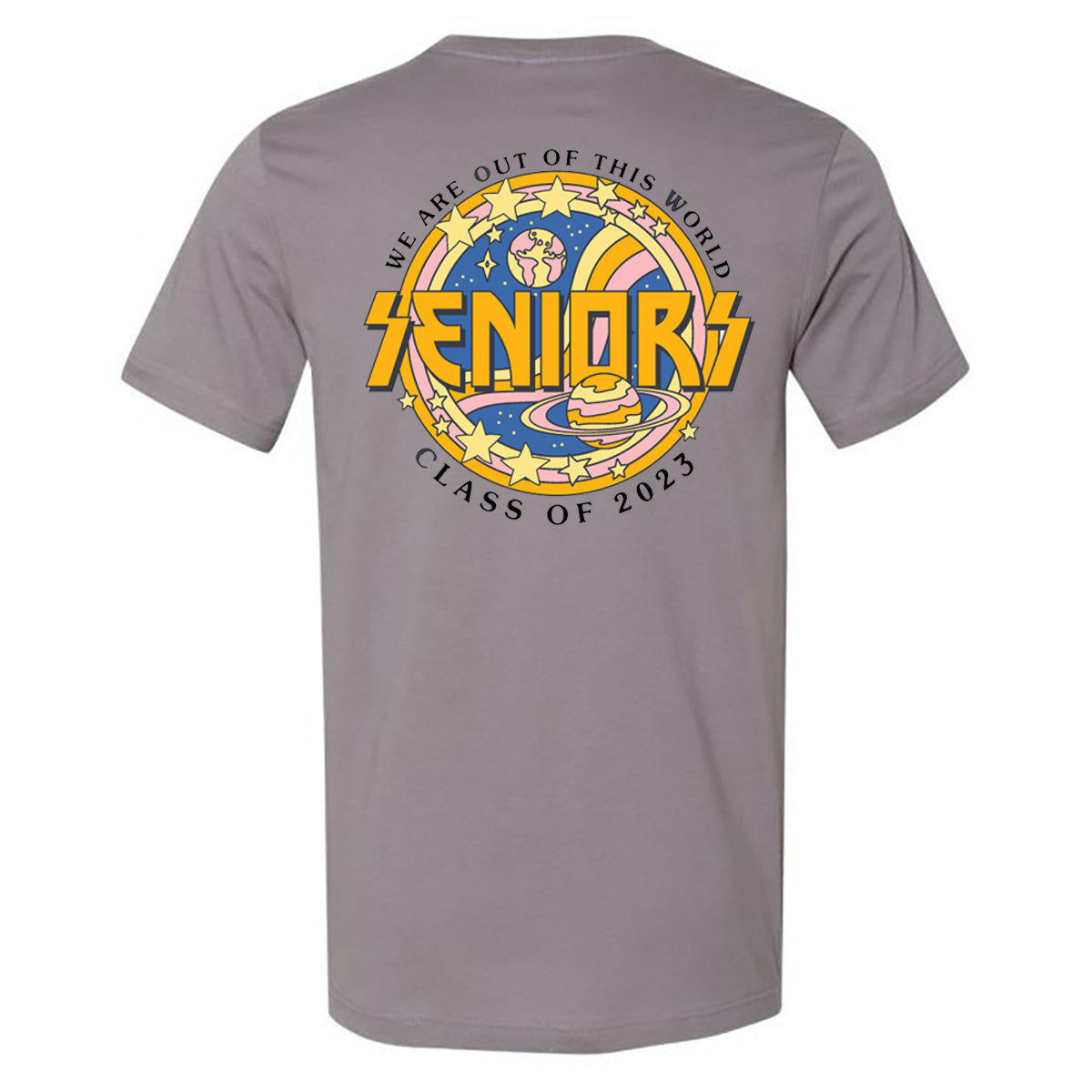 Windsor - We Are Out Of This World Seniors Class of 2023 - Storm Short Sleeve Tee - Southern Grace Creations