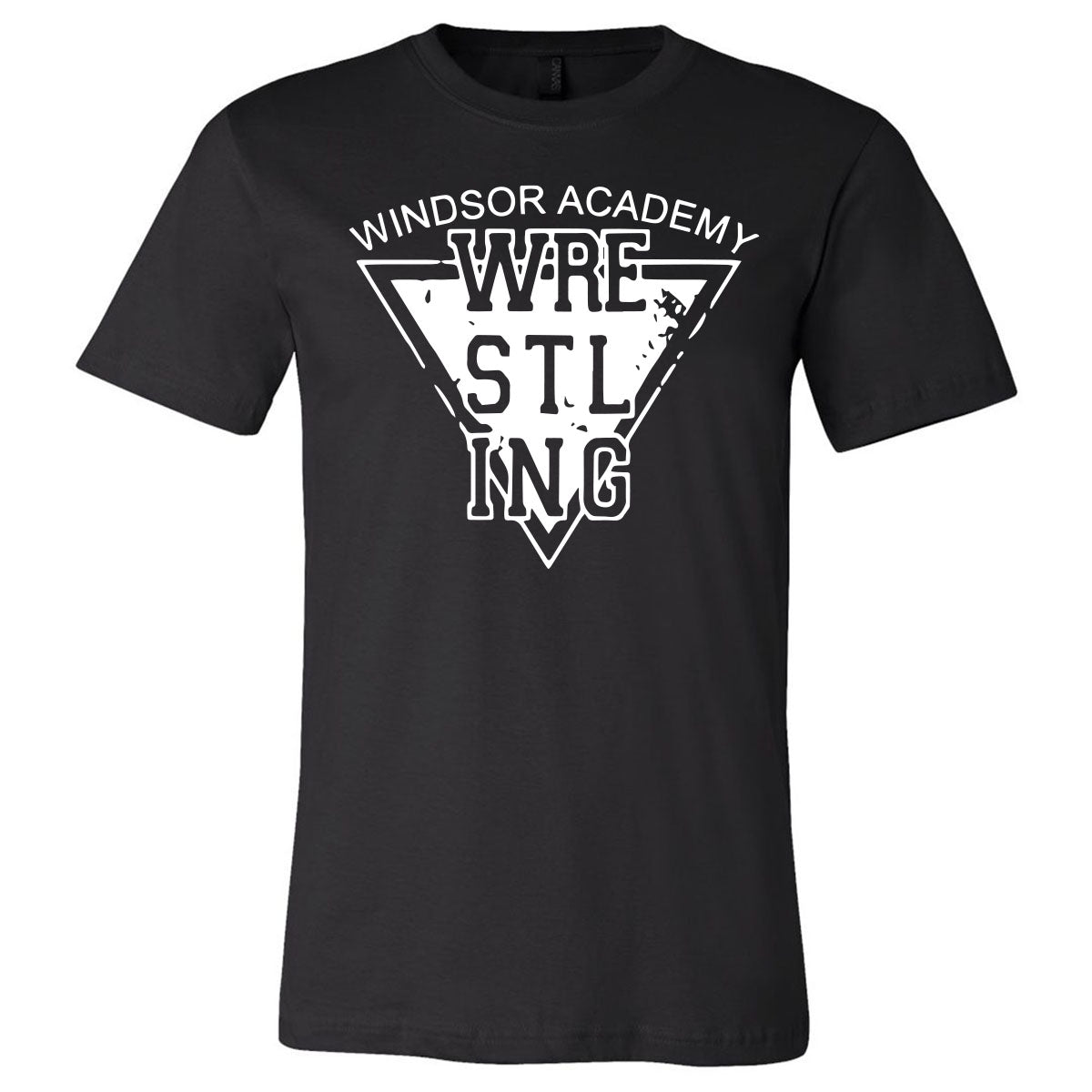 Windsor - Windsor Academy Wrestling Triangle - Black (Tee/DriFit/Hoodie/Sweatshirt) - Southern Grace Creations
