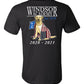 Windsor - Windsor Academy with Dog and Flag - Black (Tee/Hoodie/Sweatshirt) - Southern Grace Creations