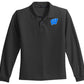 Windsor - YOUTH Long Sleeve Polo - BLACK (Y500LS) - Southern Grace Creations