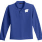 Windsor - YOUTH Long Sleeve Polo - ROYAL (Y500LS) - Southern Grace Creations