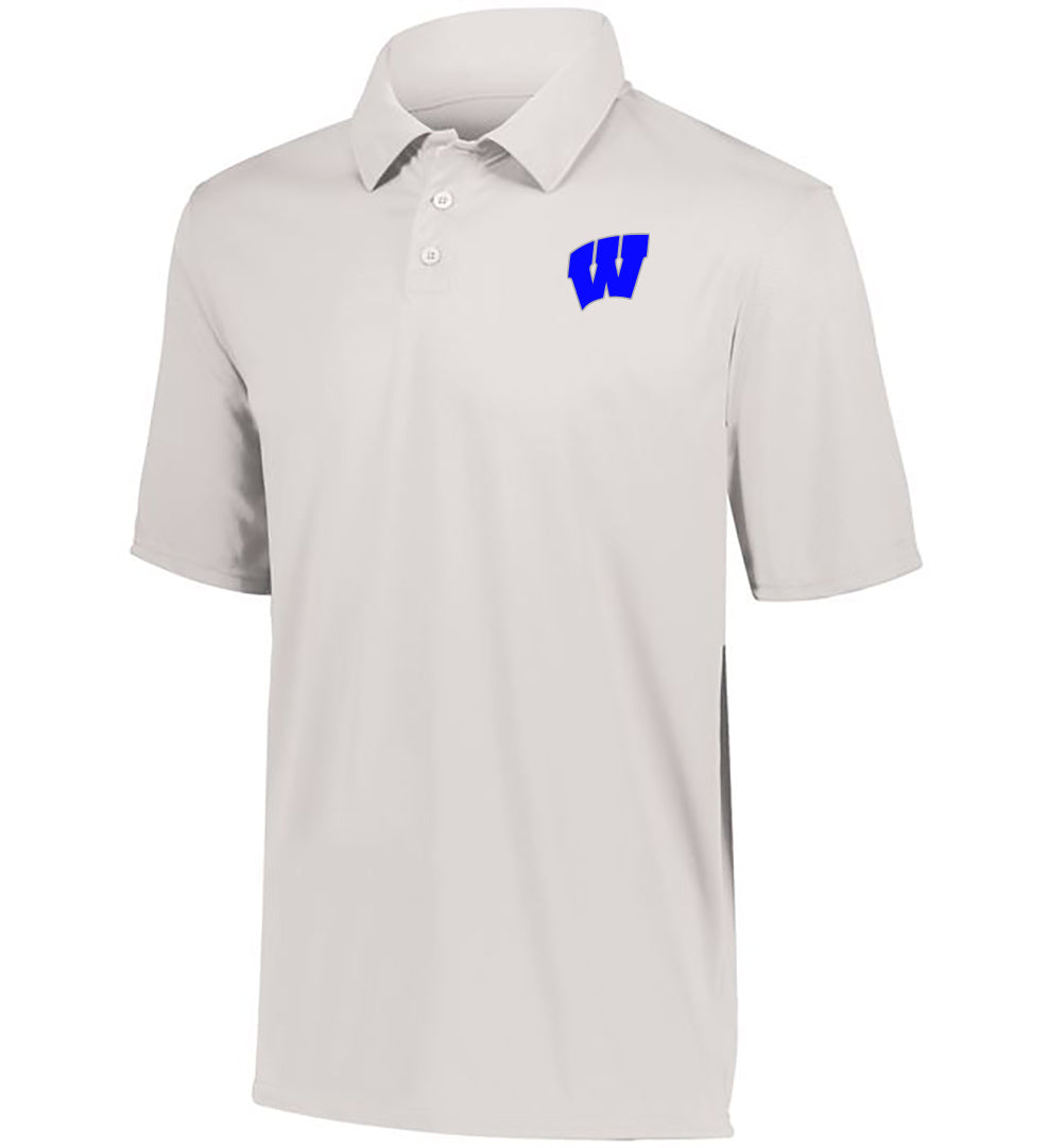 Windsor - Youth DriFit Moisture Wicking Polo - White (5018) - Southern Grace Creations