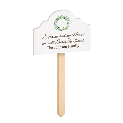 Wreath Garden Sign - Southern Grace Creations