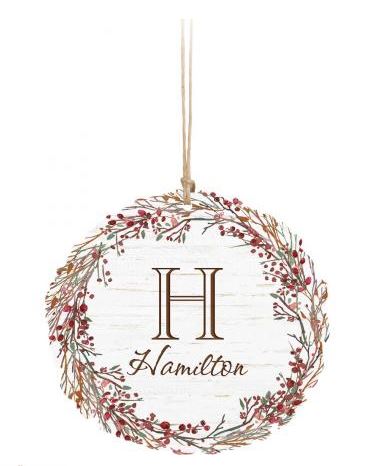 Wreath Ornament - Southern Grace Creations