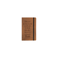 TAN FAUX LEATHER NOTEBOOK LARGE A5 - Engravable (ZAMH0014) - Southern Grace Creations