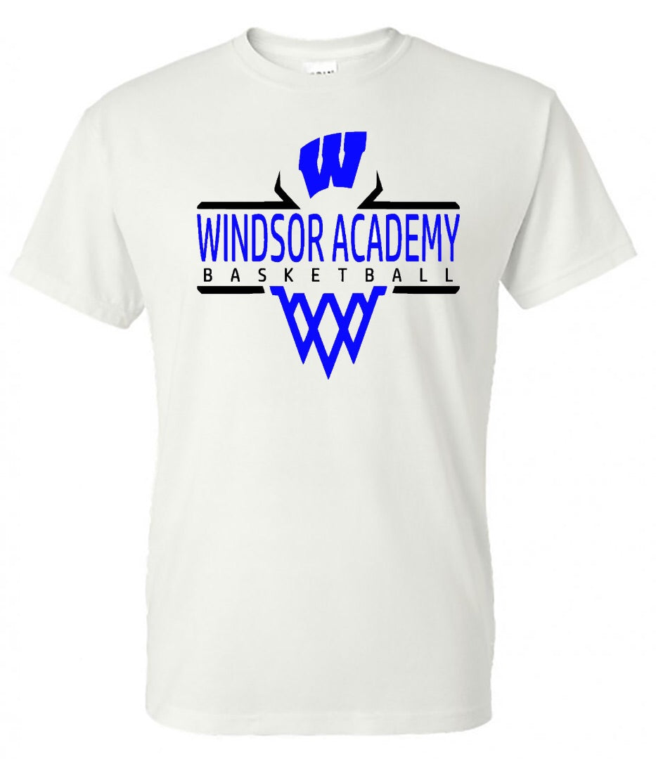 windsor - basketball net - white (Tee/DriFit/Hoodie/Sweatshirt) - Southern Grace Creations