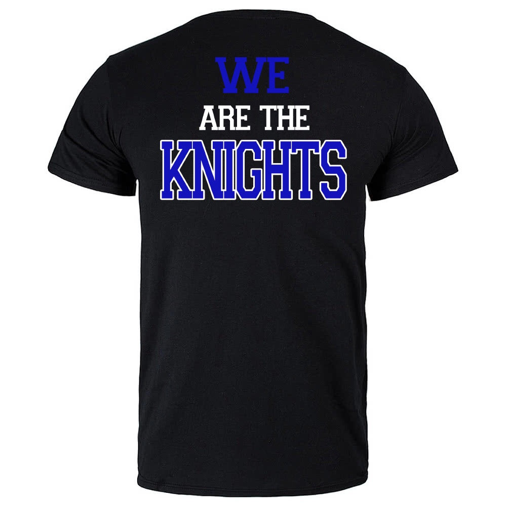 windsor - we are the knights (block font) - black (Tee/Hoodie/Sweatshirt) - Southern Grace Creations